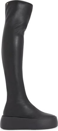 Giuseppe Zanotti League Maxi boots - women - Rubber/Fabric/Polyurethane - 41 - Black