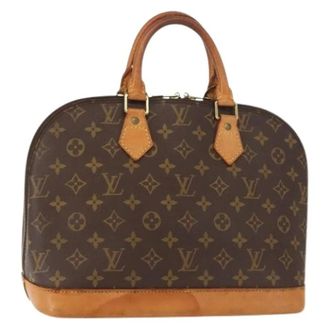 Louis Vuitton Pre-owned Handbags, female, Brown, Size: ONE SIZE Pre-owned Alma Hand Bag