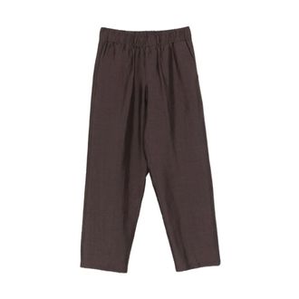 Costumein Heren, Broeken, Bruin, Maat: XL