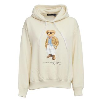 Polo Ralph Lauren Hoodies, male, White, Size: M Polo Bear Hoodie