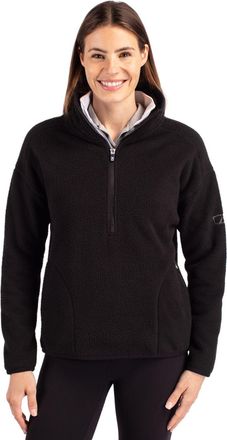 Cutter & Buck Cascade Eco Womens Fleece Pullover Jacket