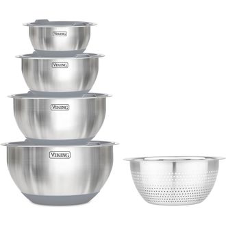 Viking 9-Piece Mixing Bowl Set in Grey at Nordstrom