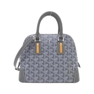 Goyard Pre-owned Vendome Mini Coated Canvas Handbag - Dames - Pre-owned - Grijs - Maat: ONE Size