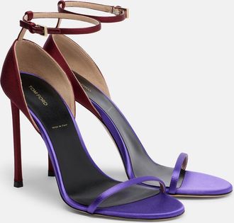 Tom Ford Vertigo satin sandals