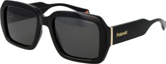 Polaroid Womens PLD-6223-S-X-54807M9 PLD 6223 S X 54 807M9 Cool Sunglasses - Black - One Size