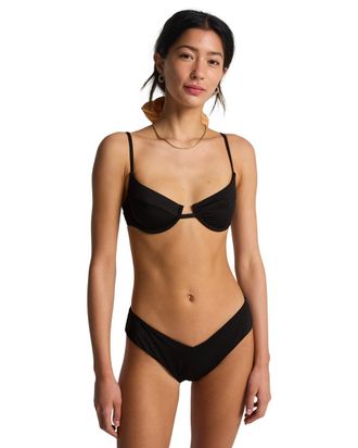 Billabong Bikini-Hose BILLABONG Sol Searcher Fiji, Damen, Gr. XL, US-Gr&ouml;ssen, schwarz, Obermaterial: 86% Polyamid, 14% Elasthan;, Badehosen Bikini-Hose