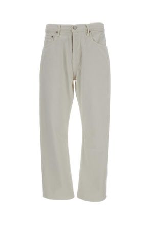 A Gold E Chalk White Magnus Non-Stretch Denim Jeans