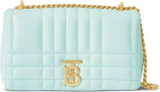 Burberry small Lola quilted crossbody bag - women - Lambskin - OS - Blue