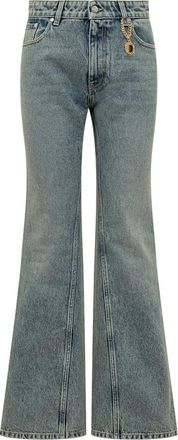 Stella McCartney Vintage Wash Bootcut Jeans - Dames - Flared Jeans - Blauw - W25 - Katoen - Jeans