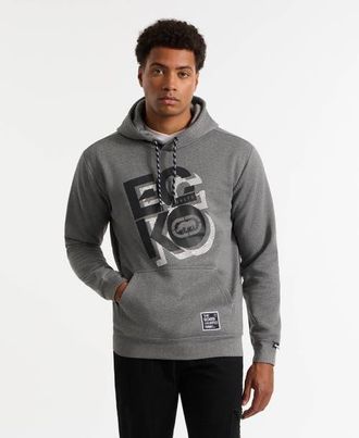 Ecko Revived PO Hoodie in Marled Grey at Nordstrom, Size Xxx-Large