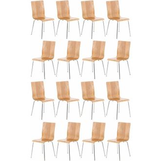 Clp Clp - Juego De 16 Sillas De Espera Pepe Roble
