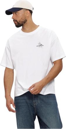 Denham Tops, Heren, Wit, M, Heren Polos & T-shirts Frame
