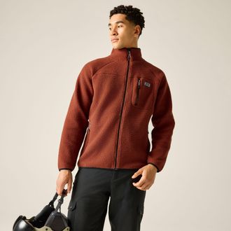 Dare 2B Dare 2B Heren Camber gerecycled polyester fleece (Rustiek rood)