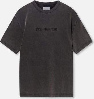Axel Arigato Distort Washed T-Shirt in Black at Nordstrom, Size X-Small