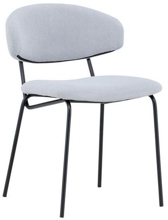 VE DESIGN Design Esszimmerstuhl Chico - Boucl&eacute; Hellblau