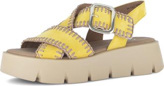 Gabor Ankle Strap Platform Sandal in Sun at Nordstrom, Size 6.5Us