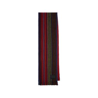 Paul Smith Stripe Sjaal - Heren - Accessoires - Veelkleurig - Maat: ONE Size