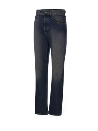 Golden Goose Faded Denim Jeans - Navy