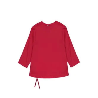 Herno Acetate V-Neck Blouse - Red