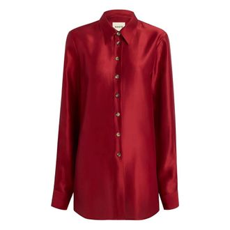 Khaite Camicie - - Blouses & Shirts - Donna - Rosso - S