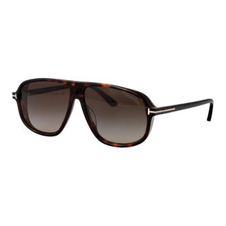 Tom Ford Heren, Accessoires, Bruin, Maat: 61 MM