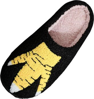 Generic Womens Slippers Non Slip Funny House Shoes Closed Toe Memory Foam Cloud Slipper Light Weight Thick Embroidery Dog Print Shoe Ladies Outdoors Comfy Win