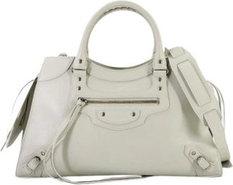 Balenciaga Pre-owned Handbags, female, White, Size: ONE SIZE Pre-owned Vintage Handbag