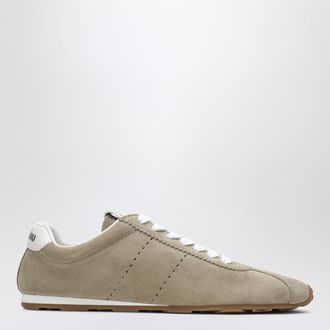 Miu Miu Sneakers Plume deserto in pelle scamosciata