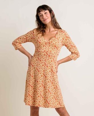 Toad & Co Rosalinda Dress in Gourd Ikat Print at Nordstrom, Size X-Small
