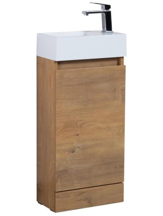 Badplaats Mueble Lavabo Para Aseo Peru 40 X 22 Cm - Roble - Mueble Fuente