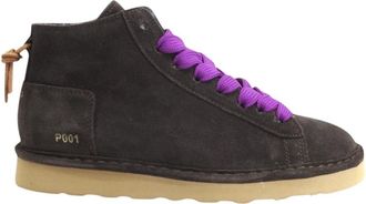 Panchic P001 Anfibi Stringati - - Shoes - Donna - Marrone - 41 EU