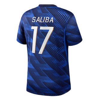 Nike William Saliba France National Team 2026 Stadium Home Nike Mens Dri-FIT Soccer Jersey in Blue | NN203949093-FFF