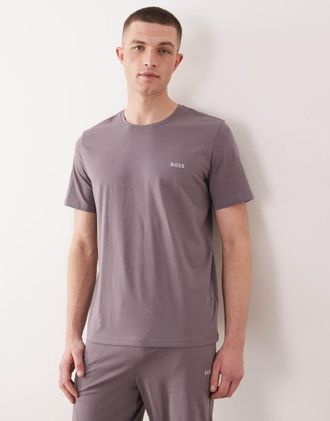 HUGO BOSS BOSS - Bodywear Mix & Match - T-shirt da casa color lavanda-Viola