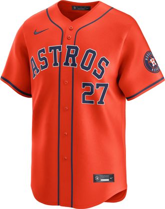 Nike Jose Altuve Houston Astros Nike Mens Dri-FIT ADV MLB Limited Jersey in Orange | T7LMHUA1HU9-XAZ