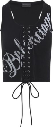 Balenciaga 858152.Ttvo 2 Top - Dames - Tops zonder mouwen - Zwart - S - Katoen - Tops