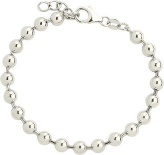 Sterling Forever Silver Preston Beaded Bracelet