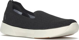 Keds BlissWalk Loafer Womens Black White Slip On Comfort Shoes RHS8272
