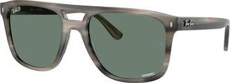 Ray-Ban RB2213CH Polarized 14243R Mens Sunglasses Tortoiseshell Size 55