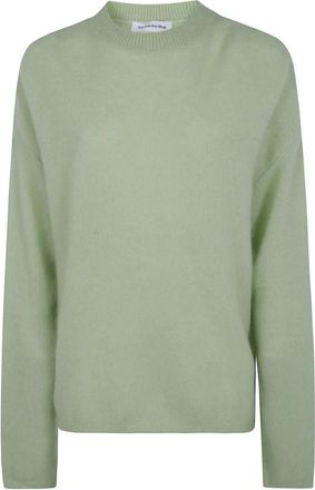 Frankie Shop Round-neck Truien - Dames - Ronde hals truien - Groen - S - Truien & Vesten