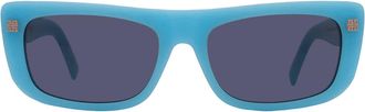 Givenchy Blue Browline Ladies Sunglasses GV40047U 84V 57 18 140