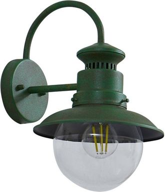 Lindby Lindby - L&aacute;mpara De Pared Exterior celinor En Verde Metal