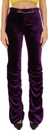 Gucci Purple Skinny Flat Front Pants