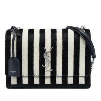 Saint Laurent Pre-owned Sunset Crossbody Bag - unisex - Yves Saint Laurent Vintage - Vintage Shoulder Bags - Black - ONE SIZE - Pre-owned