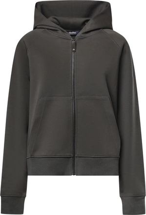 Max Mara Zip-throughs - Dames - Vesten met rits - Grijs - L - Hoodies & sweatvesten