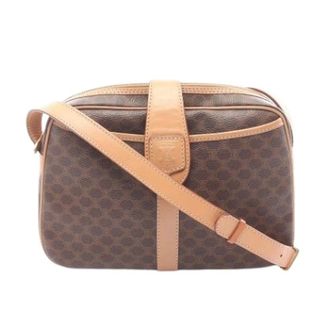 Celine Pre-owned Cross Body Bags, female, Beige, Size: ONE SIZE Pre-owned Macadam Shoulder Bag