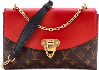 Louis Vuitton Saint Placide Handbag Monogram Canvas and Leather shoulder bag - Bruin