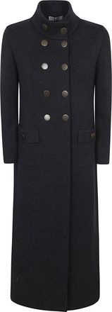 Charlott 5881.19 Coat - Dames - Mantel - Grijs - S - Wol - Jassen