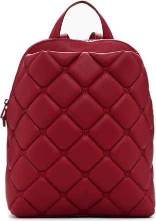 Desigual Faux Leather Backpack in Maroon at Nordstrom