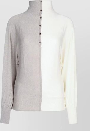 Jacquemus silk polo top