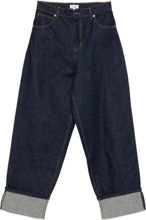 Charles Jeffrey Loverboy Loverboy by Charles Jeffrey, Jeans, Heren, Blauw, M, Katoen, Indigo Blauwe Klassieke Katoenen Jeans